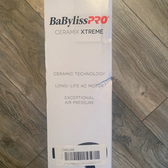NEW BABYLISSPRO CERAMIX XTREME PROFESSIONAL IONIC CERAMIC 2000W‎ HAIR/BLOW DRYER - Picture 3 of 5